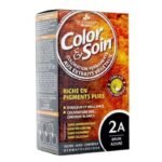 3 CHENES COLOR ET SOIN COLORATION PERMANENTE 2A BRUN AZURE 135 ML
