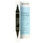 ABSOLUTE NEW YORK DOUBLE TROUBLE TRACEUR JUMBO A DOUBLE EMBOUT NOIR