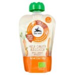 ALCE NERO – Purée Pomme, Carotte Et Abricot Bio – 100g