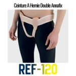 ANNAFIX – Ceinture A Hernie Double  REF-120