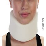 ANNAFIX – Collier Cervical Mousse Blanc Taille Small REF-001