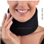 ANNAFIX – Collier Cervical Mousse Noir Taille Large REF-002