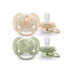 AVENT – 2 Sucette Ultra Soft 0-6m Boy Scf091/07