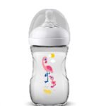 AVENT – NATURAL BIBERON DEBIT LENT DES 1 MOIS Flaming 260ML