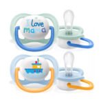 AVENT – SUCETTE AIR COLL 0-6M BOY MAM/BOA SCF080/01