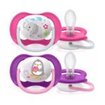 AVENT – SUCETTE ORTHO 6-18M GIRL ELEP/PENG