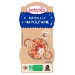 BABYBIO – Repas Bonne Nuit Pâtes À La Napolitaine 8mois+ Bio – 2x – 200g