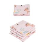 BAMBIDOU 8 LINGETTES LAVABLES BAMBI