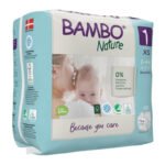 BAMBO NATURE – Couches N°1 Xs 2-4kg – 22u