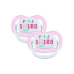 BÉBÉ-CONFORT – 2 Succette Physio Air Confort 0-6m Petit sourcis