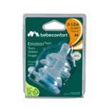 BÉBÉ-CONFORT – 2 Tetines Emotion Physio Silicone 0-12m
