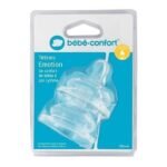 BEBE CONFORT TETINES EMOTION T1 3 VITESSES 0-12M SILICONE X2 6982