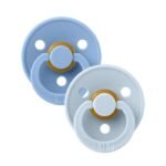 BIBS SET DE 2 SUCETTES SKY BLEU BABY BLEU 0-6 MOIS