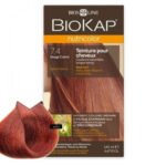 BIOKAP – Nutricolor Coloration Naturelle Cheveux – 140ml – 7.4 – Rouge Cuivré