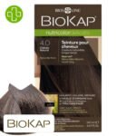 BIOKAP – Nutricolor Delicato Coloration Naturelle Cheveux Délicats – 140ml – 4.0 – Châtain Naturel