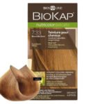 BIOKAP – Nutricolor Delicato Coloration Naturelle Cheveux Délicats – 140ml – 7.33 – Blond Blé Doré