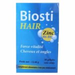 BIOSTIHAIR – Zinc B6-b8 Cheveux Et Ongles – 30 Gélules