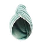 BJORN AXEN – Serviette Turban Pour Cheveux Verte