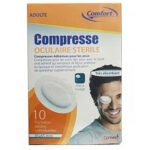 COMFORT – Compresse Oculaire Adulte 10 Pièces