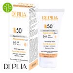 DEPILIA – Émulsion Fluide Minérale Teinte Beige Claire SPF50+ – 50ml