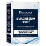 DIETAROMA – 6 Magnésium Forte Fatigue Nerveuse Et Musculaire – 15 Comprimés