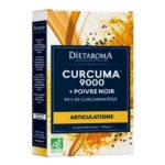 DIETAROMA – Curcuma 9000 Et Poivre Noir Articulations Bio – 60 Comprimés