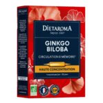 DIETAROMA – Ginkgo Biloba Circulation Ampoules Haute Concentration Bio – 20u
