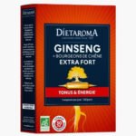 DIETAROMA – Ginseng + Bourgeons De Chênes Extra Fort Ampoules Tonus Et Energie Bio – 20u