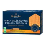 DIETAROMA – La Ruche Miel, Gelée Royale, Pollen Et Propolis Ampoules Bio – 20u