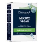 DIETAROMA – Mix B12 Fer, D3, Calcium Et Vit C Vegan – 60 Comprimés