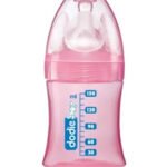 DODIE – Biberon Initiation+ Tétine débit 1 Rose 150 ml