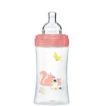DODIE – Biberon senstation+ Tétine plate 270ml 0-6m jardin