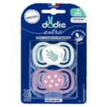 DODIE – Sucette +6mois Duo Extra Fine Rose F2 2365