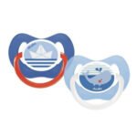 DODIE – Sucette Anatomique Silicone +6 Mois Duo Mer A14