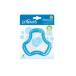 DR BROWN’S – Anneau de Dentition Flexees bleu +3m