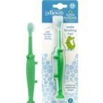 DR BROWNS BROSSE A DENTS BEBE 1-4 ANS CROCODILE