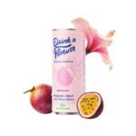 DRINK A FLOWER BOTANICAL LEMONADE SERENITY PASSION FRUIT WITHE HIBISCUS FLOWER 25 CL