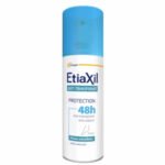 ETIAXIL – Anti-transpirant Spray Déodorant Protection Anti-odeurs Peau Sensible Pieds 48h – 100ml