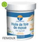 FENIOUX – Huile De Foie De Morue 400mg Maintient D’une Ossature Normale – 120 Capsules