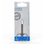 FORMES & FLAMMES – Ciseaux A Ongles Courbes Acier Forge Inoxydable Poli Refrence82