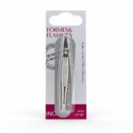 FORMES & FLAMMES – Pince A Epiler Acier Forge Bouts Dores Forme Crabe 8cm Refrence 14