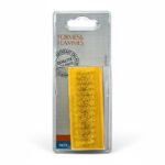 FORMES & FLAMMES – Pince A Epiler Acier Forge Nikele Longue Mors Carres 9cm Refrence 18