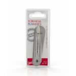 FORMES & FLAMMES – Pince A Epiler Acier Forge Nikele Longue Mors Carres 9cm Refrence 18