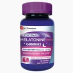 FORTÉ PHARMA – Forténuit (dosage Fort) Mélatonine 1900 Endormissement Facilité Goût Framboise 1.9mg – 30 Gummies