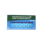 GENERIQUE – Pilulier Organisateur de pilules 7j/14 compartiments ref AM09-077