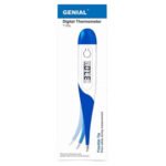 GENIAL – Thermomètre Digital Pointe Flexible (t15sl) Bleu – 1u