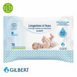 GILBERT – Lingettes À L’eau – 70u