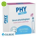 GILBERT – PHY Bébé Sérum PHYSIOLOGIQUE Solution Nasale Et Ophtalmique – 10x – 5ml