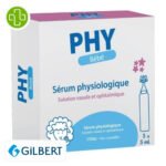 GILBERT – PHY Bébé Sérum PHYSIOLOGIQUE Solution Nasale Et Ophtalmique – 5x – 5ml