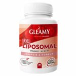 GLEAMY – Fer Liposomal Vitamine C, B6, B9 Et B12 Energie Et Humeur – 30 Gélules